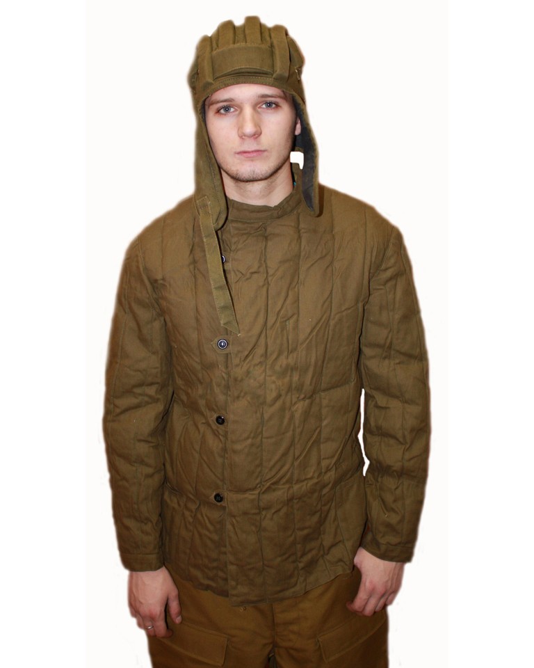 Телогрейка ватная стёганая воротник стойка