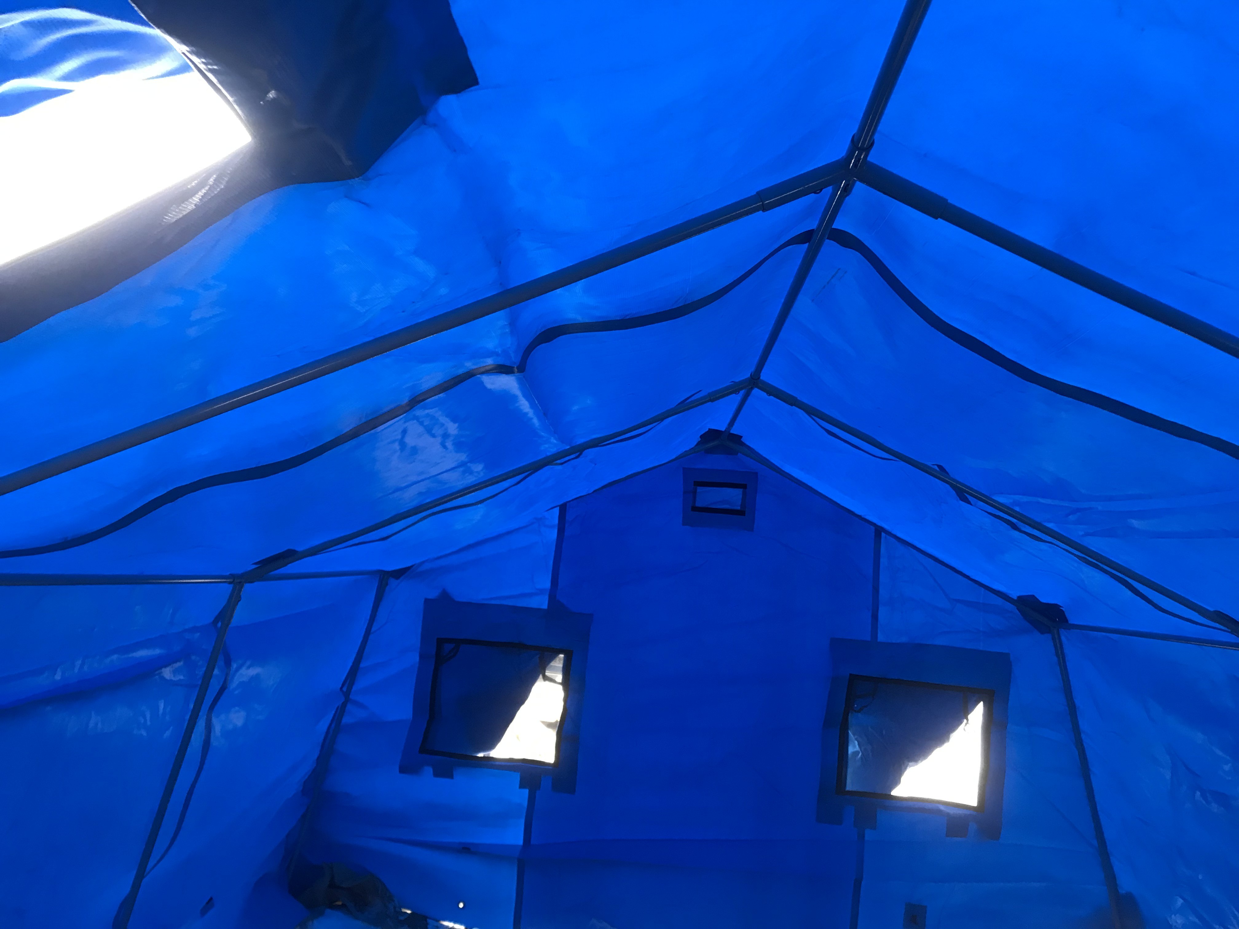 Армейская каркасная палатка Памир-10